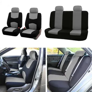 Car Sear T Protector Full Set Fabric Cloth Seat Covers5 Seater