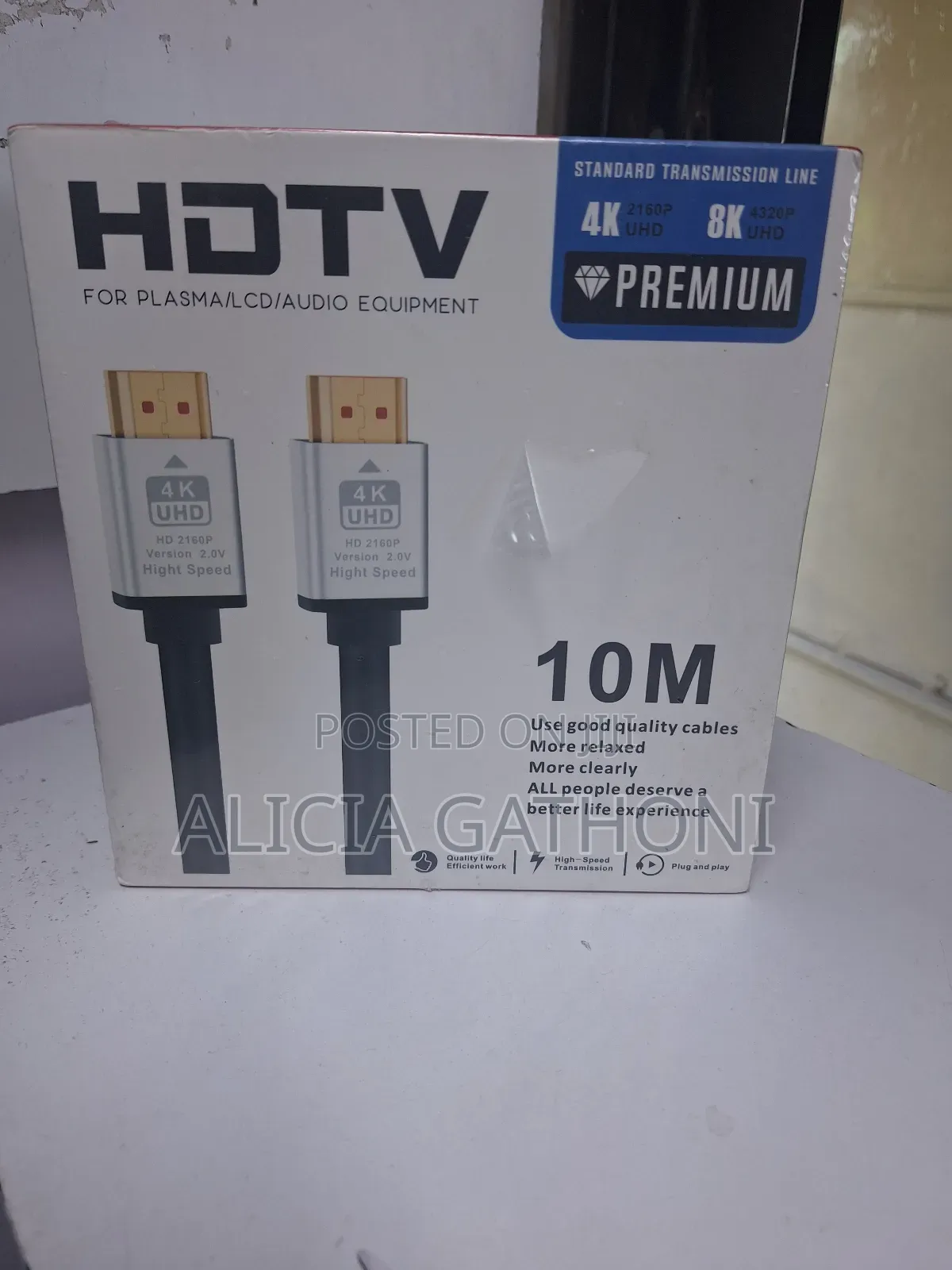 10m Premium Hdmi Cable With High Transmission