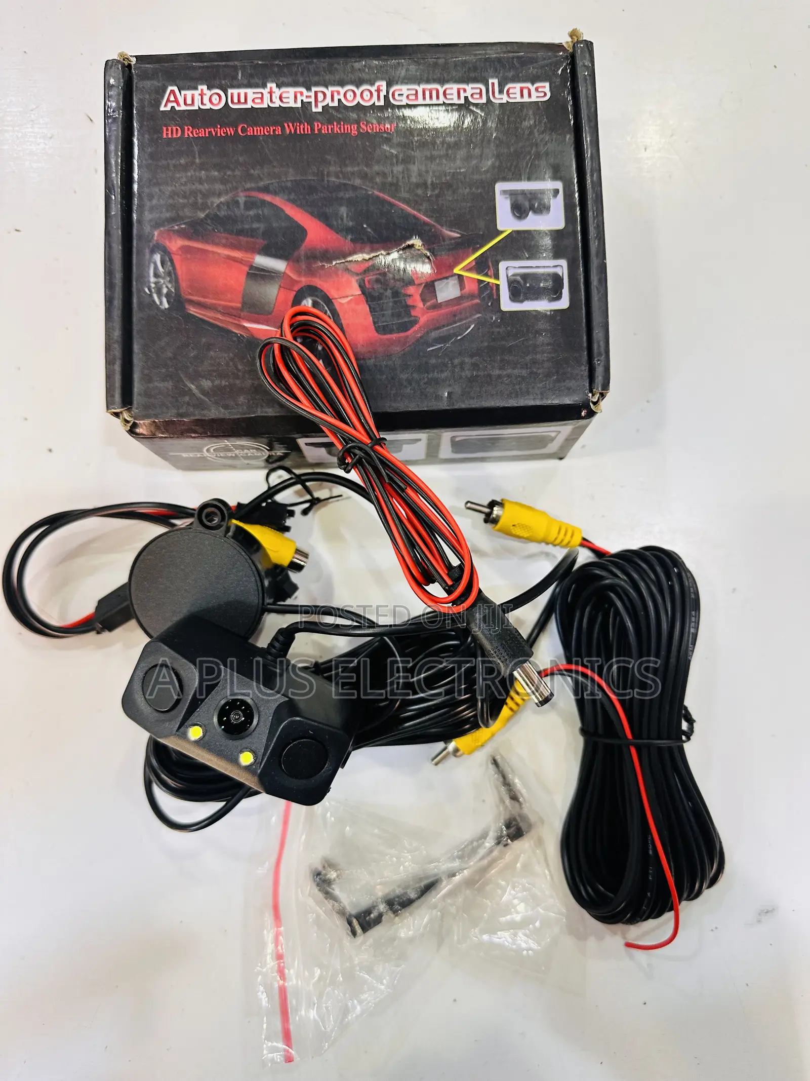 Reverse Camera With Parking Sensor – Easy Accurate Detection
