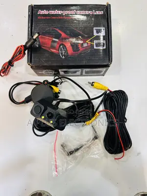Reverse Camera With Parking Sensor – Hd Wide-Angle View