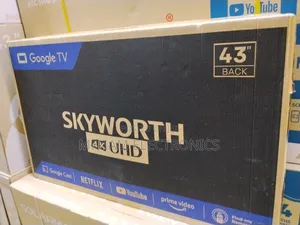 Skyworth 43" Uhd Google Frameless Tv