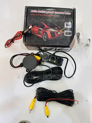 Reverse Camera With Parking Sensor – Waterproof Durable Design