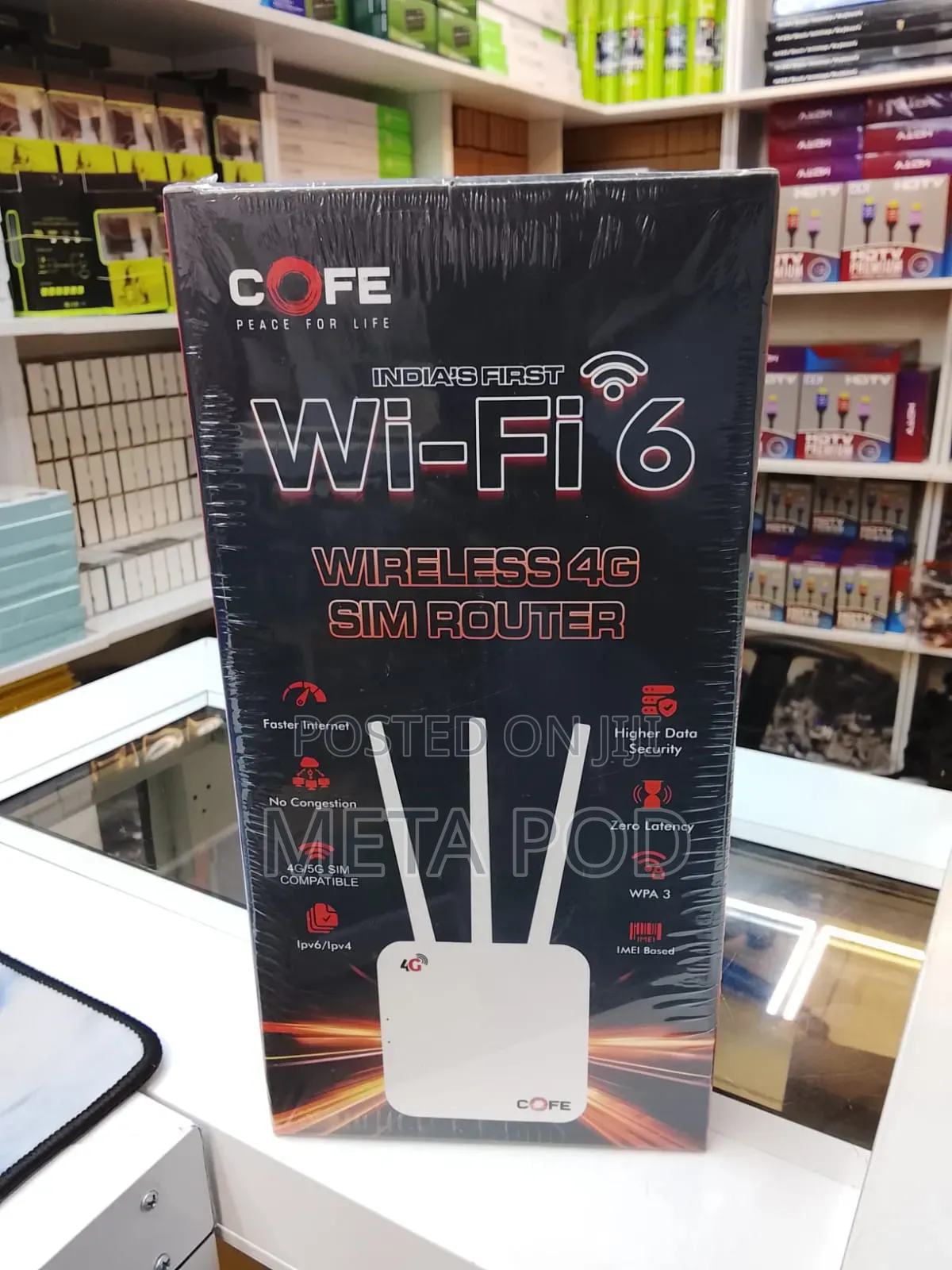 Cofe Wifi 6 Wireless 4g Sim Router