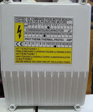 Control Box 0.5hp