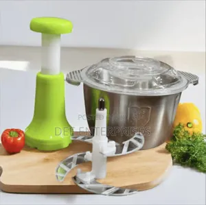 Steel Manual Food Processor