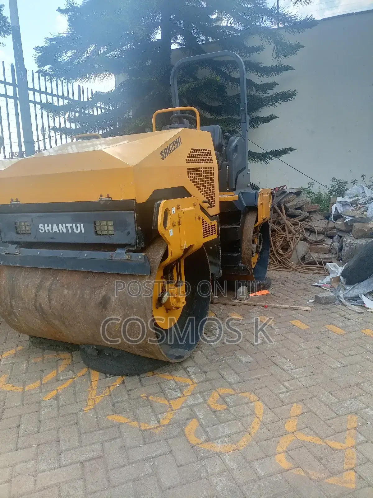 4t Pneumatic Roller