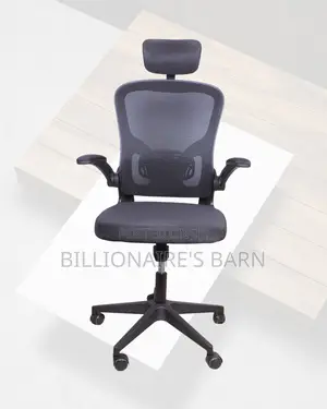 Adjustable Headrest Work Chair for Office — Easy Adjustments