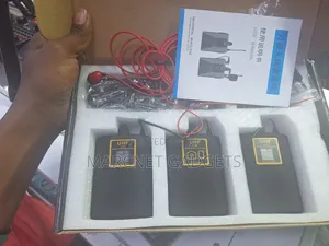 Uhf Double Wireless Microphone 2 Microphone 1 Receiver