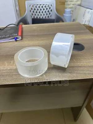 Clear Double Sided Adhesive Tape-Strong Hold