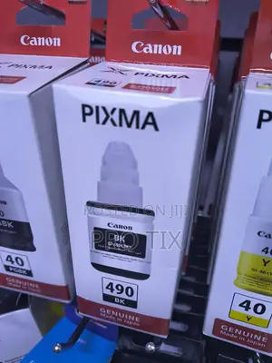 Canon Genuine Ink 490 Bk Black 0663c001