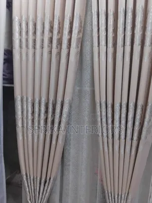 Flora Cream Curtains Curtains Environmental Friendly Robertson's