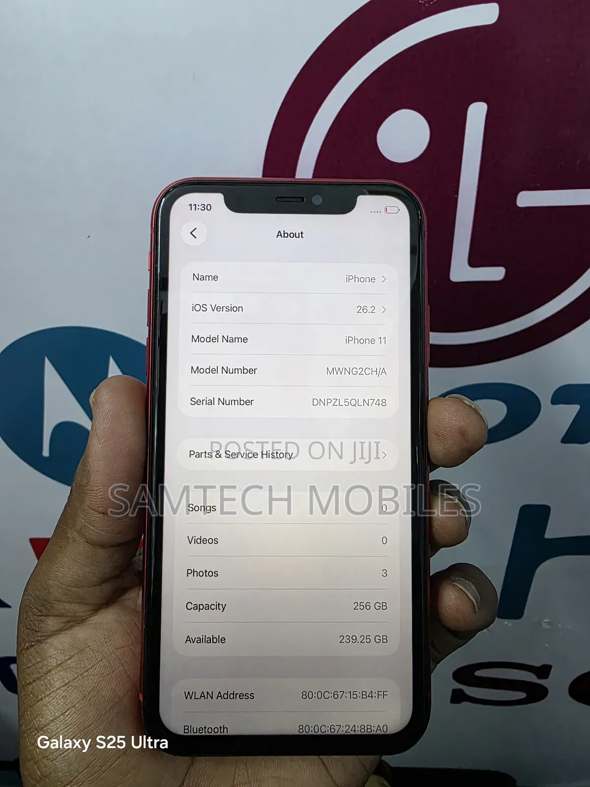 Apple iPhone 11 256 GB Red