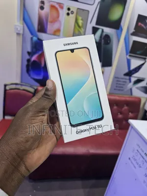 New Samsung Galaxy M36 5G 128 GB Black