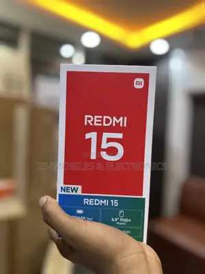 New Xiaomi Redmi 15 256 GB Black