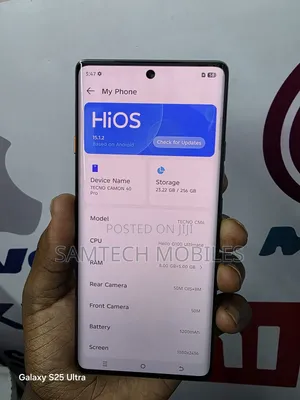 Tecno Camon 40 Pro 256 GB Gray