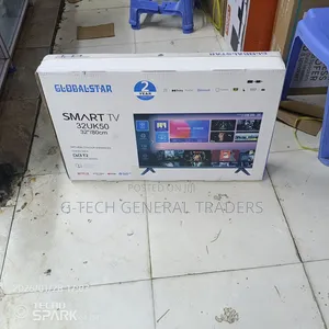 Globalstar 32inch Smart Android, Youtube, Netflix,Led Frameless Tv