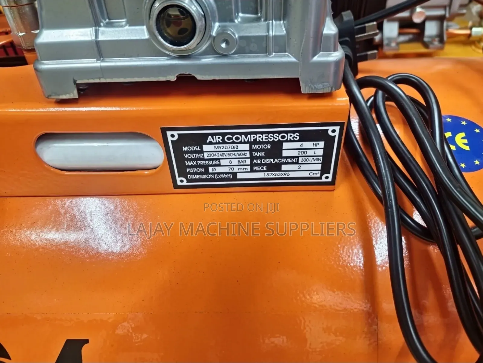 Mercury Electric Compressor 100litres 2hp