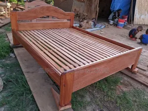 Solid Wood Slatted Bed 5 by 6