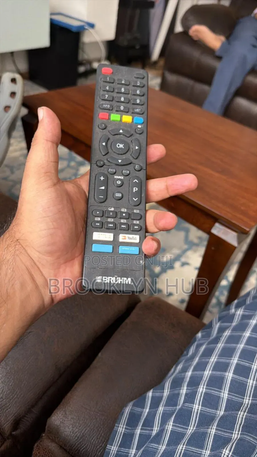 Brūhm Replacement Remote for Smart and Android Tv