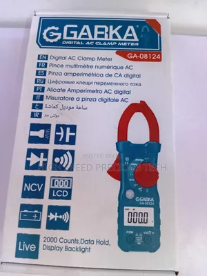 Digital Ac Clampmeter Gabka