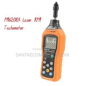 Pm6208a Laser RPM Tachometer