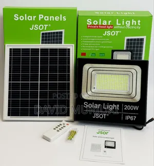 Jsot Solar Floodlight Tg 200wats