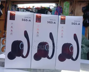 Single Ear-Hook Wireless Bluetooth Headset.