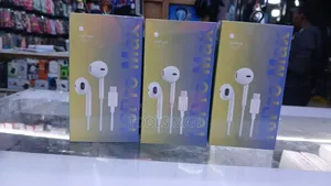 Apple Earpods With a Usb-C Connector.