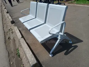 Office Metal Waiting Bench