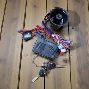 Burglar Car Alarm Security System Kit With 2 Remotes