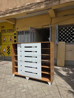 Elegant Wooden Shoe Rack Cabinet – Durable Spacious