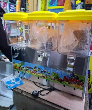 Commercial Juice Dispenser
3 Tanks × 18 Litres Capacity