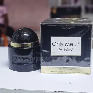 Designer Perfume Only Me in Black - Black Opium Scent