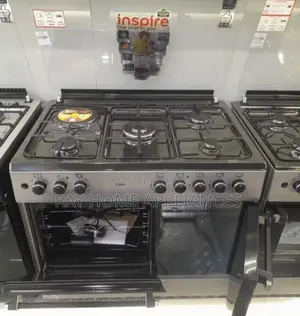 Mika 60cm*90cm Standing Cooker 4g+1plate ,Electricoven Gascompartment