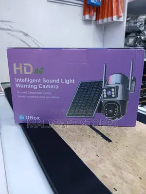 Ubox Outdoor Smart PTZ 4g Solar Camera