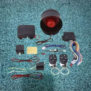 Enhanced Quality Burglar Car Alarm Security System Kit With Loud Siren