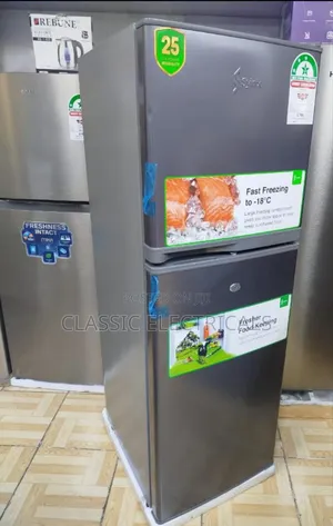 Syinix Double Door 138l Refrigerator.