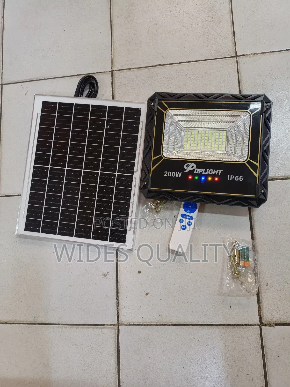 200w Solar-Powered Floodlight