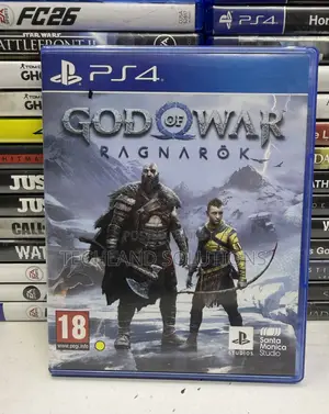 Excellent Condition God of War Ragnarock Ps4 Game