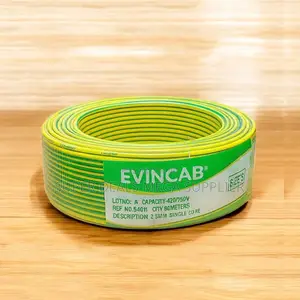 Evin High Strength Yellow Green 2.5mm Indoor Electrical Wiring Cable