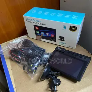 C12 Touch Screen Vehicle Blackbox DVR – Triple Camera System