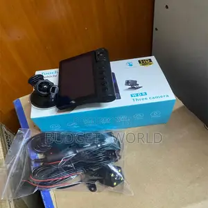 C12 Vehicle Blackbox DVR – 3 Cameras With Touch Display