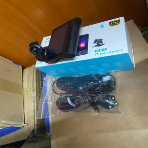 C12 Touch Screen Car Dash Cam – Front, Cabin Rear Cameras