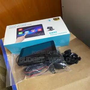 C12 Advanced Car DVR – 3 Cameras Touch Screen Recording