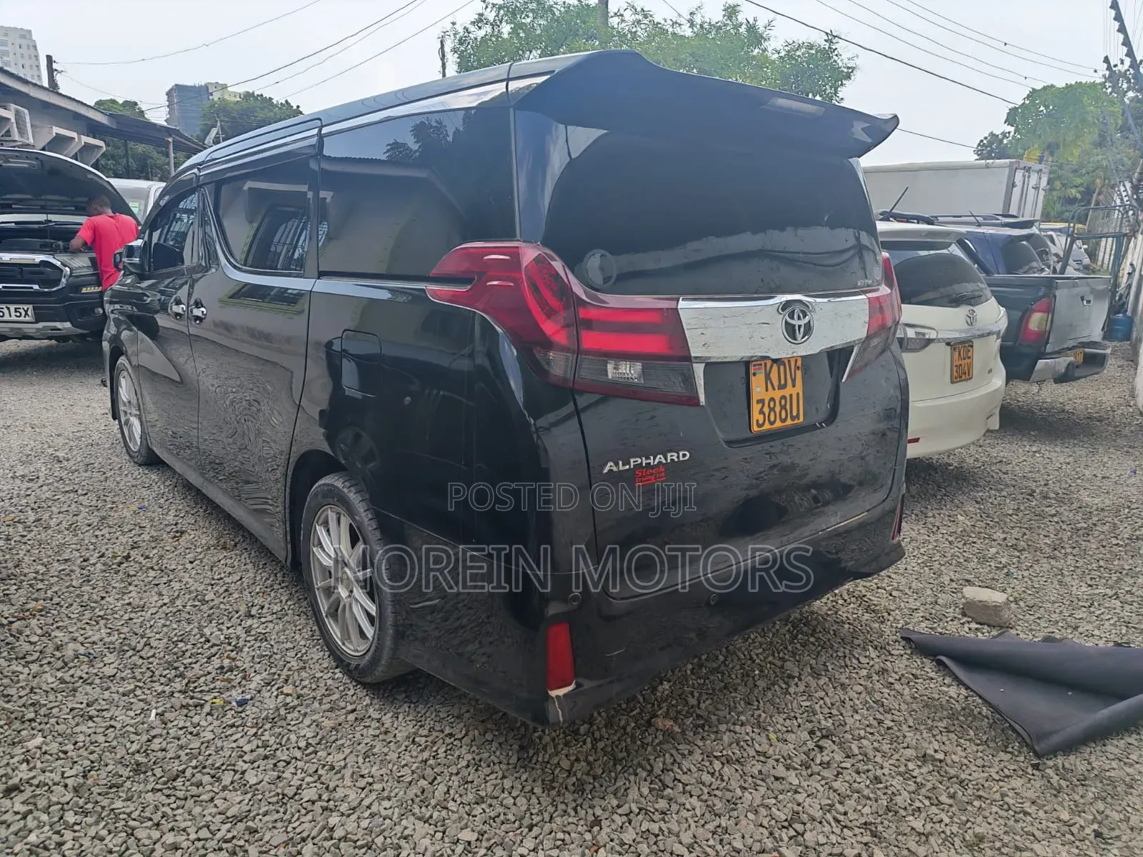 Toyota Alphard 2018 Matt Black