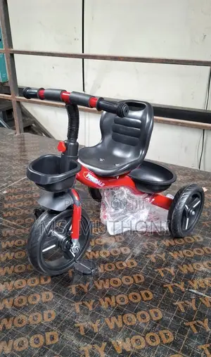 Kids' Red/Black Tricycle.