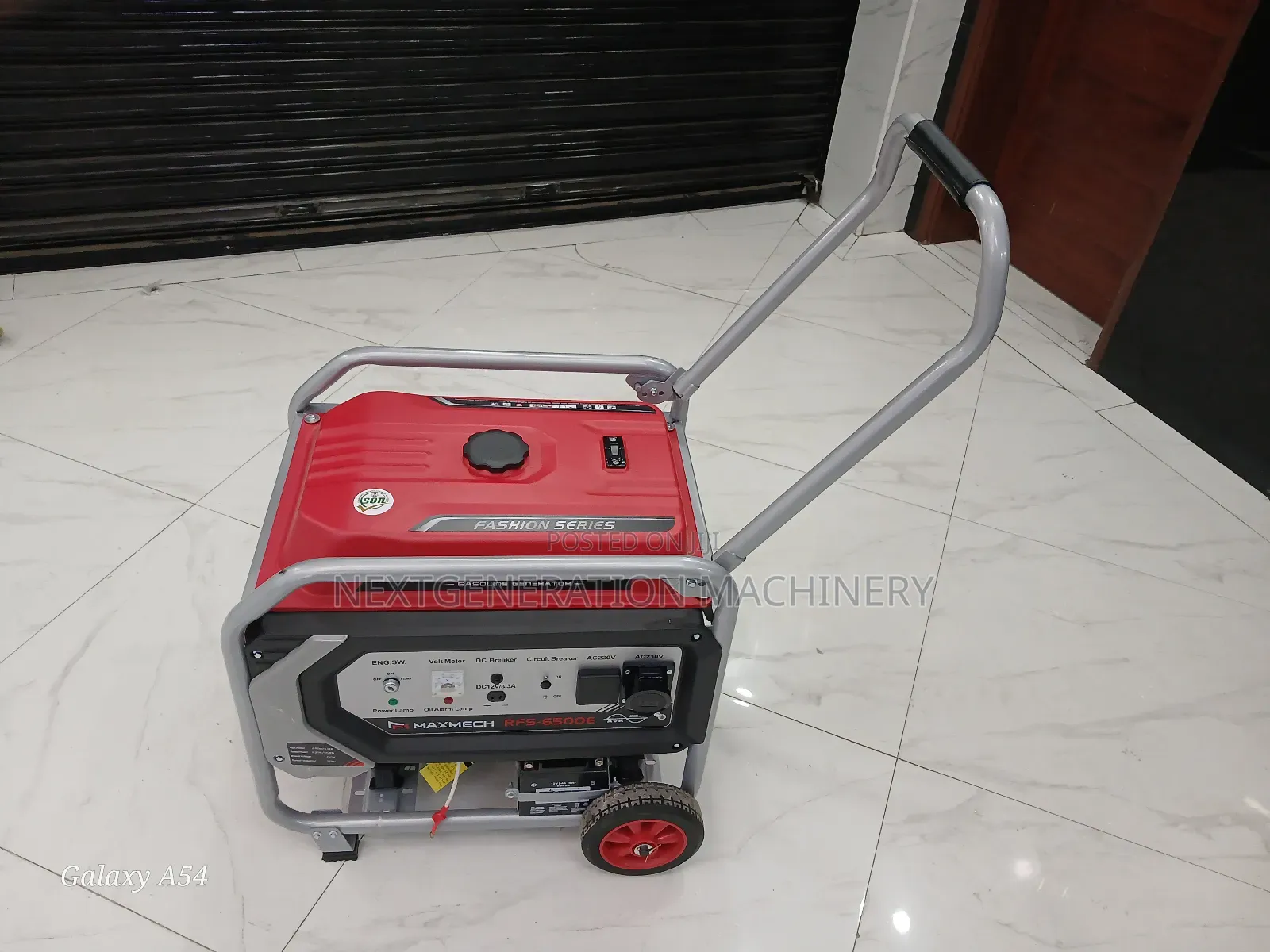 Maximech 6500e Gasoline Generator