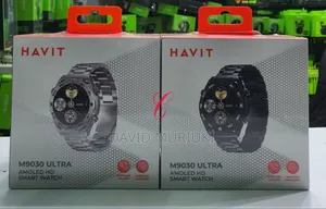 Amoled Wireless Charging Smart Watch Available in Black and Silver
