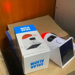 120db Ip65 Waterproof Security Siren Solar Motion Sensor Alarm