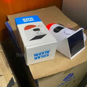 1000mah 120 Decibels Siren Sound Alert Flash Strobe Security Alarm